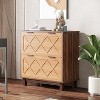 Tribesigns Wood File Cabinet, Lateral Filing Cabinet for Letter Size/A4/Legal Hanging Files, Printer Stand with 2 Drawers for Home Office - 4 of 4