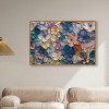 Art Remedy Jewel Flowers Colorful buterfly and flowers wall art Framed - 2 of 4