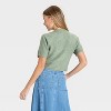 Women's Short Sleeve Cozy Knit Button-Down Cardigan - Universal Thread™ - 2 of 3