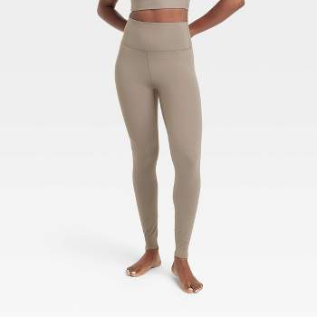 Women's Stretch Woven High-rise Taper Pants - All In Motion™ Taupe Xxl :  Target
