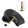 Unique Bargains Bent Ameriam Type Valve Bike Inner Tube Black 10"x2-2.125" - 3 of 4