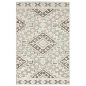 Oriental Weavers Tangier TAN03 Beige/ Brown Indoor Area Rug - 3'3" x 5' - 1 of 4
