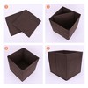 REGALWOVEN Fabric Reinforced Storage Bin for Organizing Clothes Books 2 Pcs - 3 of 4