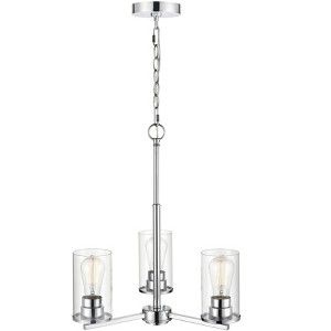 Millennium Lighting Verlana 3 - Light Chandelier in  Chrome - 1 of 2