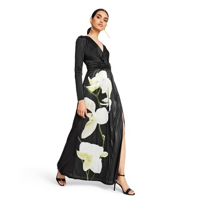 target long dresses with sleeves