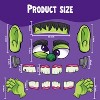 Joyfy Halloween Frankenstein Trunk or Treat Car Archway Garage Decoration with Forehead, Huge Eyes, Ears Hands, Bolt Nostrils, Fangs - 4 of 4