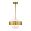 Livex Lighting Orenburg 8 - Light Pendant in  Natural Brass - 2 of 4