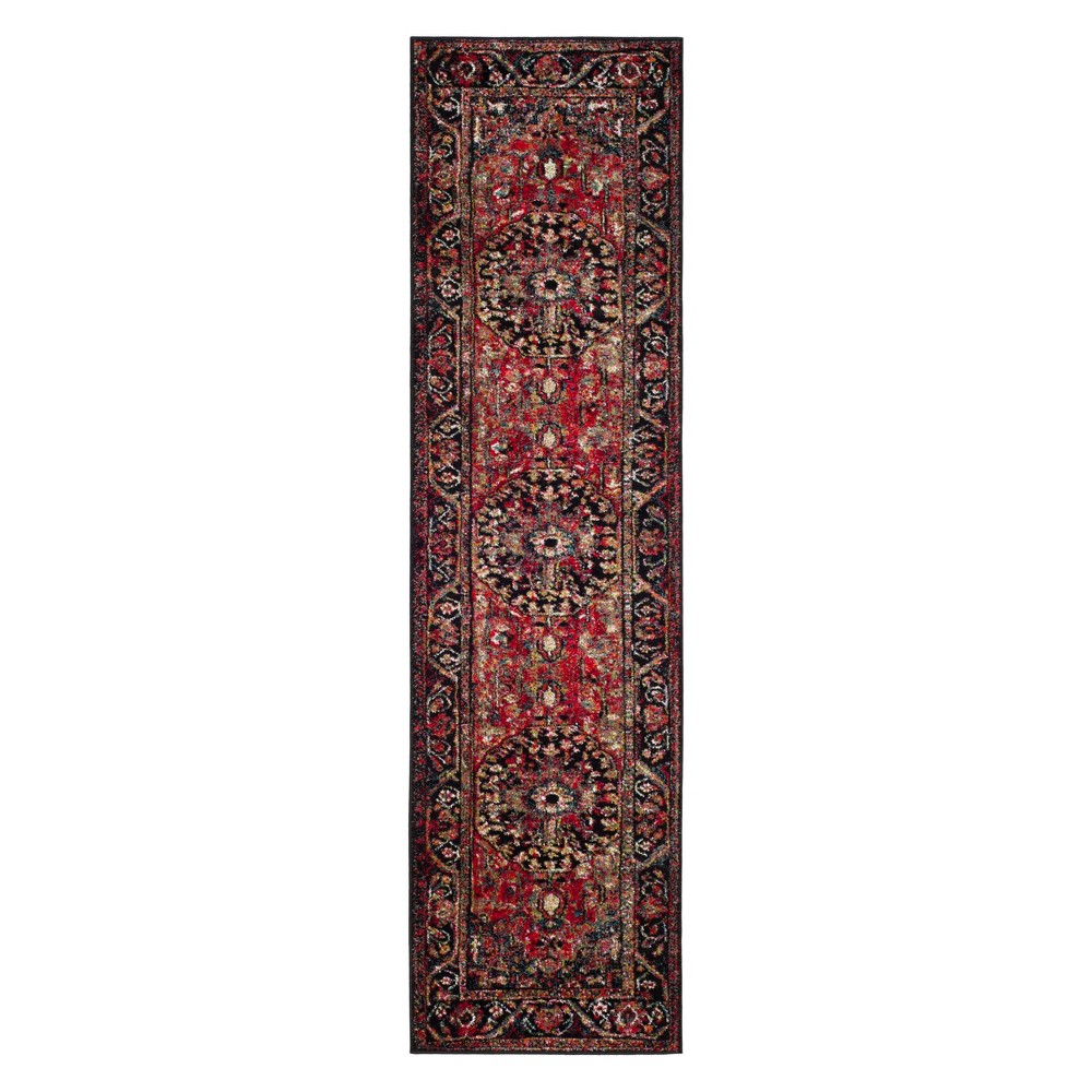  Runner Patras Loomed Rug Red/Multi
