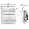 Vie Air Shutter Exhaust Fan with Power Cord - 4 of 4