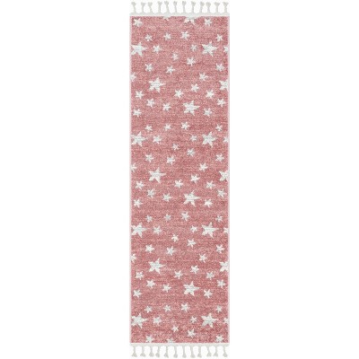 Well Woven Kosme Geometric Star Stain-resistant Area Rug