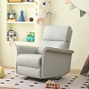 Manual Rocker Recliner Accent Chair with Arm,Single Sofa Recline Chiar for Small Spaces Living Room Office-Tanpinhause - 2 of 4