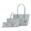 MKF Collection Lady II M Signature Large Tote, Small Tote & Wallet Set Vegan Leather, Stylish Women’s Handbag M Design by Mia K - 2 of 4