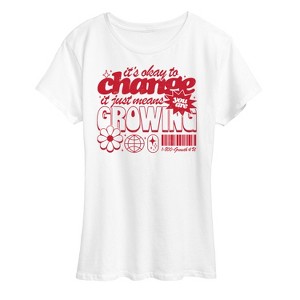 Women's - Instant Message - Okay To Change Short Sleeve Graphic T-Shirt - 1 of 4