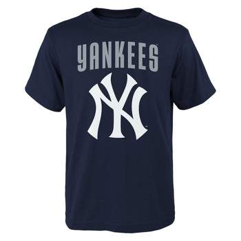 MLB New York Yankees Boys' Oversize Graphic Core T-Shirt