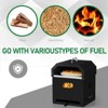 Winado Outdoor Detachable Pizza Oven With Pizza Stone Cooking Grill Grate - 4 of 4