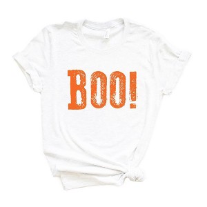 Simply Sage Market Women's Boo! Short Sleeve Graphic Tee - 1 of 4