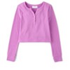 The Children's Place Girls Long Sleeve Sueded Rib Henley Top - 2 of 4