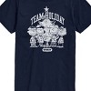 Men's - Peanuts - Snoopy Charlie Linus Sally and Lucy Team Holiday Spirit Short Sleeve Graphic T-Shirt - 2 of 4