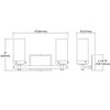 Elk Home Melinda 2 - Light Vanity in  Polished Chrome - 2 of 3