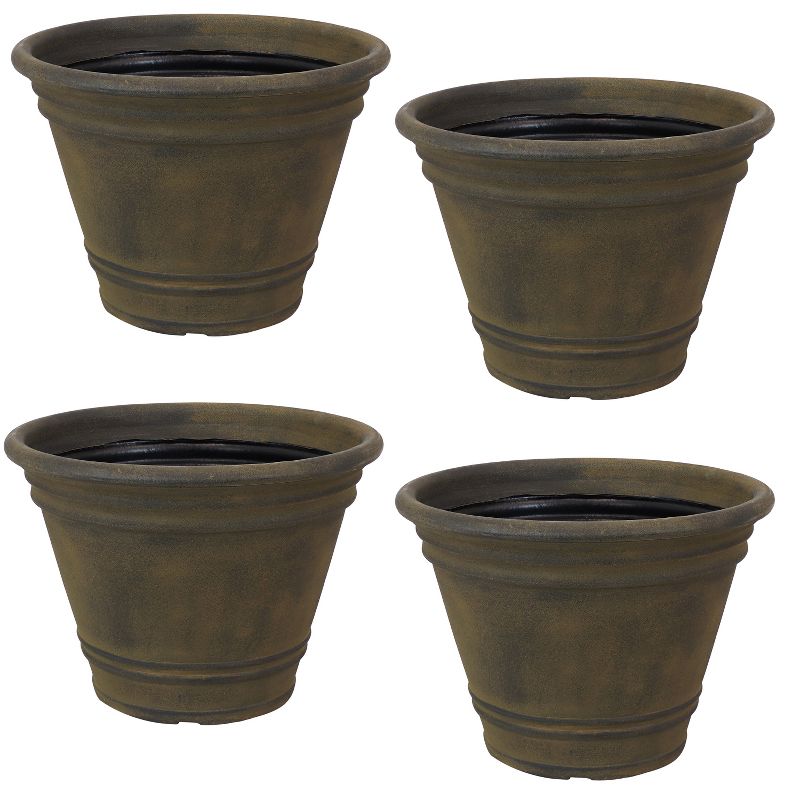 Sunnydaze Indoor/Outdoor Patio, Garden, or Porch Weather-Resistant Franklin Flower Pot Planter - 20", 1 of 9