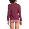 Lands' End Women's SunShade UPF 50 Long Sleeve Relaxed Rash Guard - 2 of 3