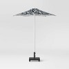 55lbs Polycrete Square Outdoor Patio Market Umbrella Bases with Wheels - Threshold™ - 4 of 4