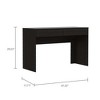 Anybear Black Computer Desk with Two Drawers Writing - 4 of 4