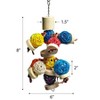 A&E Cage Company Happy Beaks Extra Small Ball Thing Bird Interactive Toy - 3 of 3