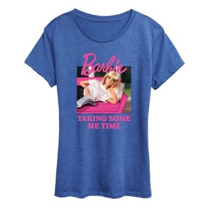 Women's - Barbie - Taking Some Me Time Short Sleeve Graphic T-Shirt - 1 of 4