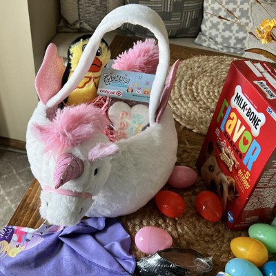 8 Plush Easter Basket Unicorn - Spritz™ : Target