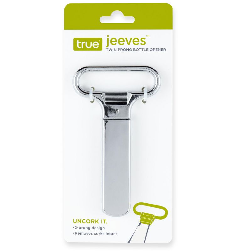 Jeeves™: Twin Prong Bottle Opener by True, Silver Finish, 5 of 6