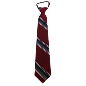 Men's Stripe 3.25 Inch W And 20 Inch L Zipper Neckties - 1 of 3