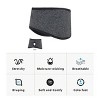 Anna-Kaci Women's Ponytail Headband Moisture-Wicking for Running Exercise Workouts Winter Ear Warmer - 2 of 4