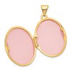 Black Bow Jewelry 14k Yellow Gold 21mm Domed Scroll Oval Locket - 4 of 4