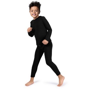 Rocky Thermal Underwear for Boys, Long Johns Fleece Lined Set, Shirt & Pants, Base Layer - 1 of 4