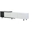 Sapphtopaz Extendable TV Stand for TVs up to 80 Inches, Modern Storage Cabinet Entertainment Center with 3 Drawers TV Console for Living Room - 4 of 4