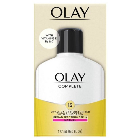 Olay Complete Lotion Moisturizer with Sunscreen - SPF 15 - 6 fl oz - image 1 of 4