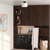 Hudson and Canal 10" Wide Semi Flush Mount with Glass Shade - 4 of 4