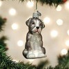 Old World Christmas Blown Glass Ornament for Christmas Tree, Pitbull Pup - 2 of 4
