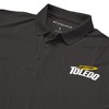 The University of Toledo Adult Polo Left Chest Logo, Black - 4 of 4