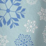 blue snowflake