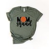 Simply Sage Market Women's Mom Squad Basketball Short Sleeve Graphic Tee - 2 of 4