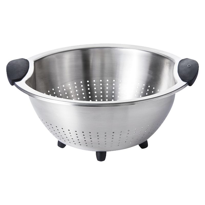 OXO 5 Qt Stainless Steel Colander, 1 of 9