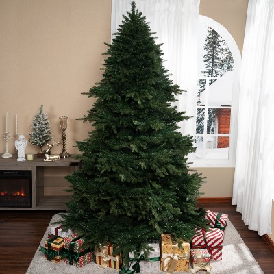 Home Imports Emporium Cynthia Prelit Artificial Christmas Tree, Realistic Rustic Christmas Tree with Lights