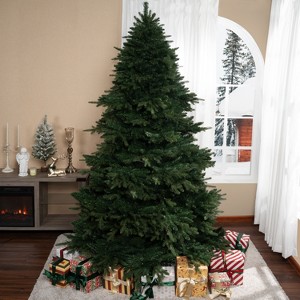 Home Imports Emporium Cynthia Prelit Artificial Christmas Tree, Realistic Rustic Christmas Tree with Lights - 1 of 4