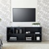 Black Grain TV Stand - Henn&Hart - 4 of 4