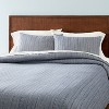 3pc Washed Loop Stripe Comforter Bedding Set - Hearth & Hand™ with Magnolia - 4 of 4