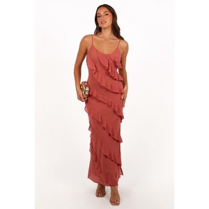 Petal and Pup Womens Ciao Ruffles Maxi Dress - 1 of 4