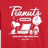 Women's - Peanuts - Charlie Brown Records Cropped Graphic T-Shirt - 2 of 4