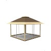 13x13ft Outdoor Gazebo with Mosquito Net, Perfect for Parties, Weddings, Dining & Backyard Events - 2 of 4